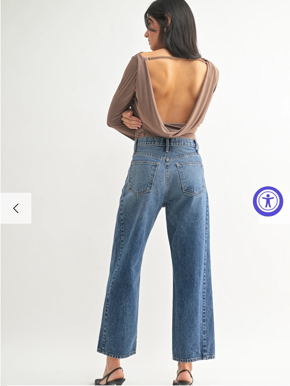 NWT Just Black Denim barrel jeans - Picture 3 of 8